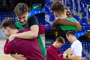 Barselonoje – šiltas buvusių žalgiriečių susitikimas