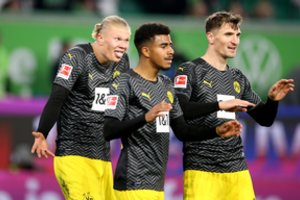 Е. Haalando sugrįžimas pažymėtas įvarčiu ir „Borussia“ pergale prieš „Wolfsburg“