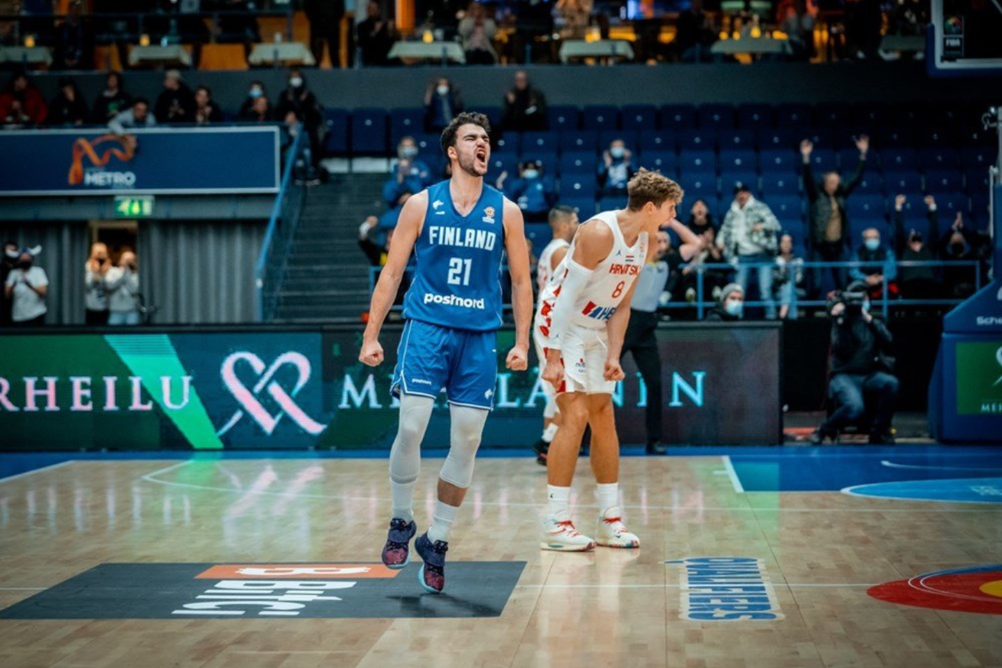  Kroatijos krepšininkai atrankoje į pasaulio čempionatą patyrė antrą pralaimėjimą.<br> FIBA nuotr.