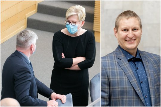 Spėlionės pasitvirtino: I. Šimonytės patarėju dirbs į konfliktą su K. Navicku patekęs I. Jankauskas