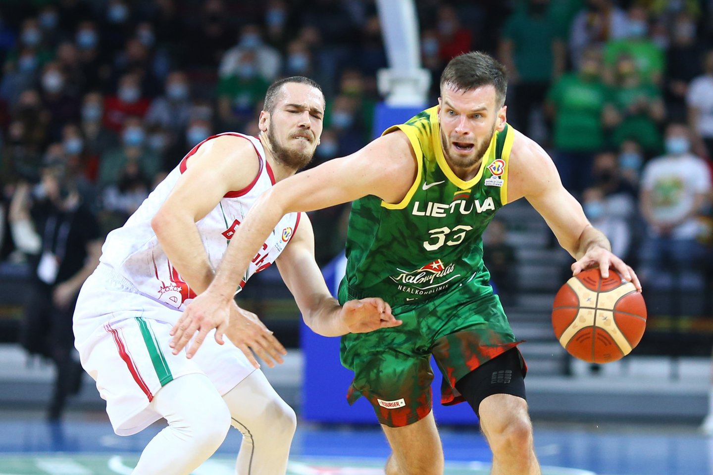 Lietuvos krepšininkai įveikė Bulgariją.<br>G.Šiupario nuotr.