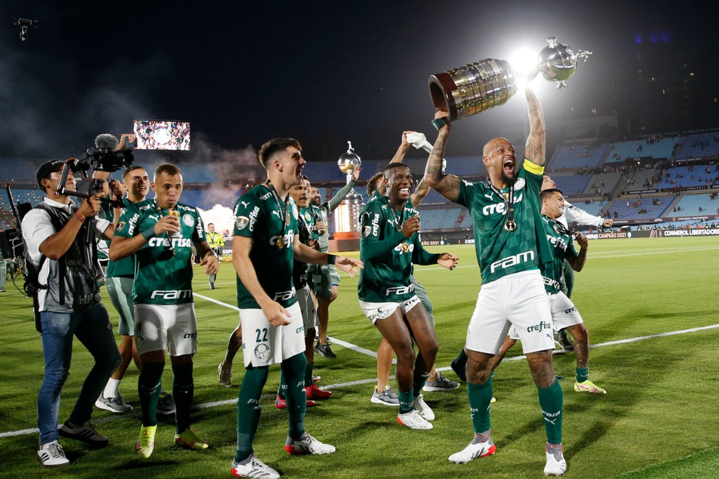  San Paulo „Palmeiras“ apgynė stipriausio Pietų Amerikos futbolo klubo vardą.<br>Reuters/Scanpix nuotr.