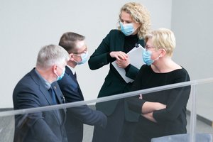 Koją Vyriausybės dėlionei pakišti gali ir savi? Įžvelgia grėsmę, jei dėl A. Dulkio būtų prieita iki slapto balsavimo