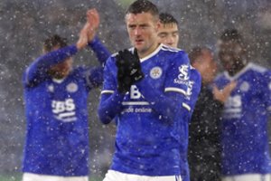 Amžius – ne riba: įvarčius štampuojantis J. Vardy pavijo „Premier“ lygos rekordininką