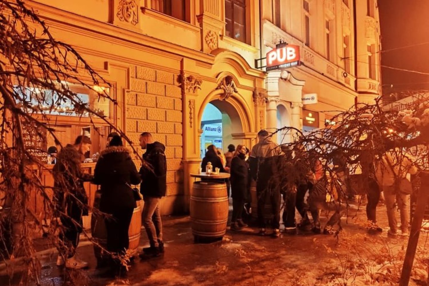 Opavos miestas vakare.<br>G.Šiupario nuotr.