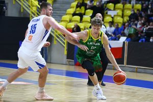 Pergalę Čekijoje rinktinei padėjęs nukalti Mindaugas Kuzminskas: „Tas mačas – visiški amerikietiški kalneliai“