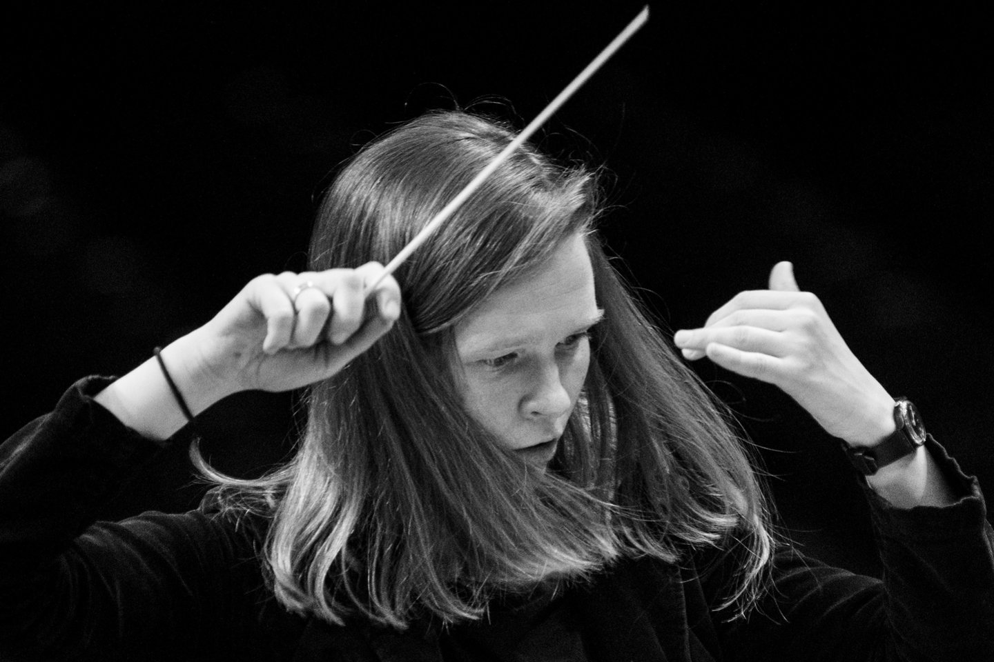M.Gražinytė nutarė atsisakyti Birmingamo orkestro meno vadovo pareigų ir likti pagrindine kviestine dirigente.<br> D.Matvejevo nuotr.