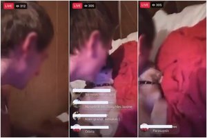 Telšiuose vyras kankino alkoholiu nugirdytą šunį: „Skausmo jis nejaučia, todėl reikia su „kūloku“ auklėti"