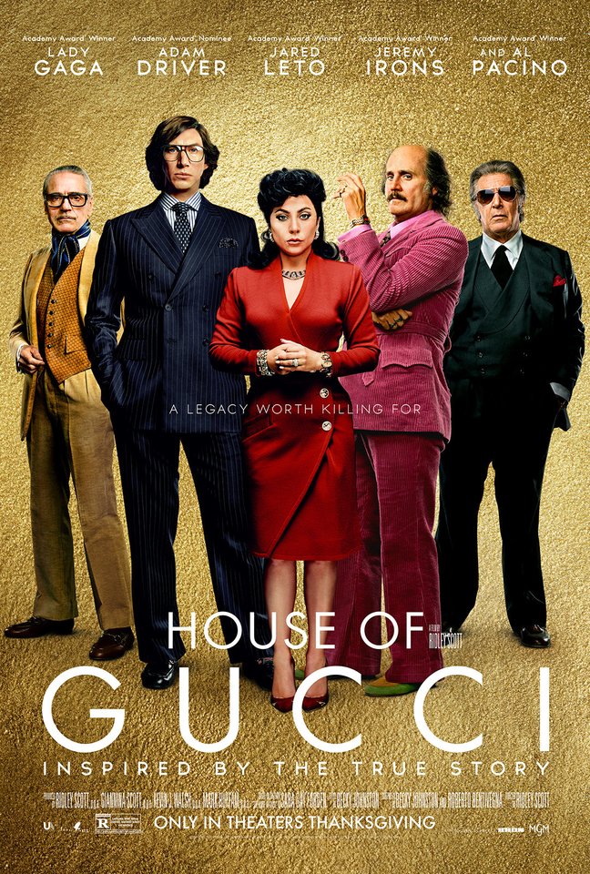  Filmo „Gucci mados namai“ reklama.<br> Scanpix/ZP nuotr.