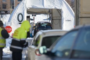 Paskutinė nemokamo testavimo diena: kas vyksta mobiliuosiuose punktuose