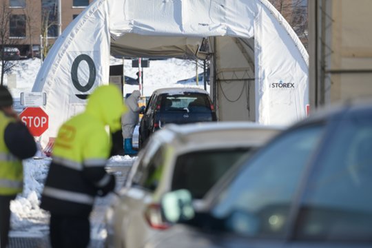 Paskutinė nemokamo testavimo diena: kas vyksta mobiliuosiuose punktuose