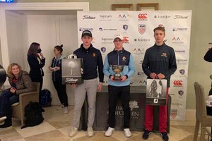 Lietuvos golfo talentas G. Mackelis sezoną užbaigė Ispanijoje dramatiškai išplėšdamas bronzos medalį