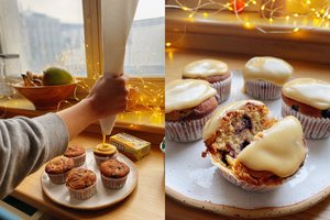 Minkšti ir purūs keksiukai su mėlynėmis: patikrintas receptas jūsų šventiniam stalui