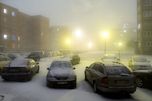 Sinoptikai: sniegą keis lietus, siautės vėjas, o temperatūra staigiai kris