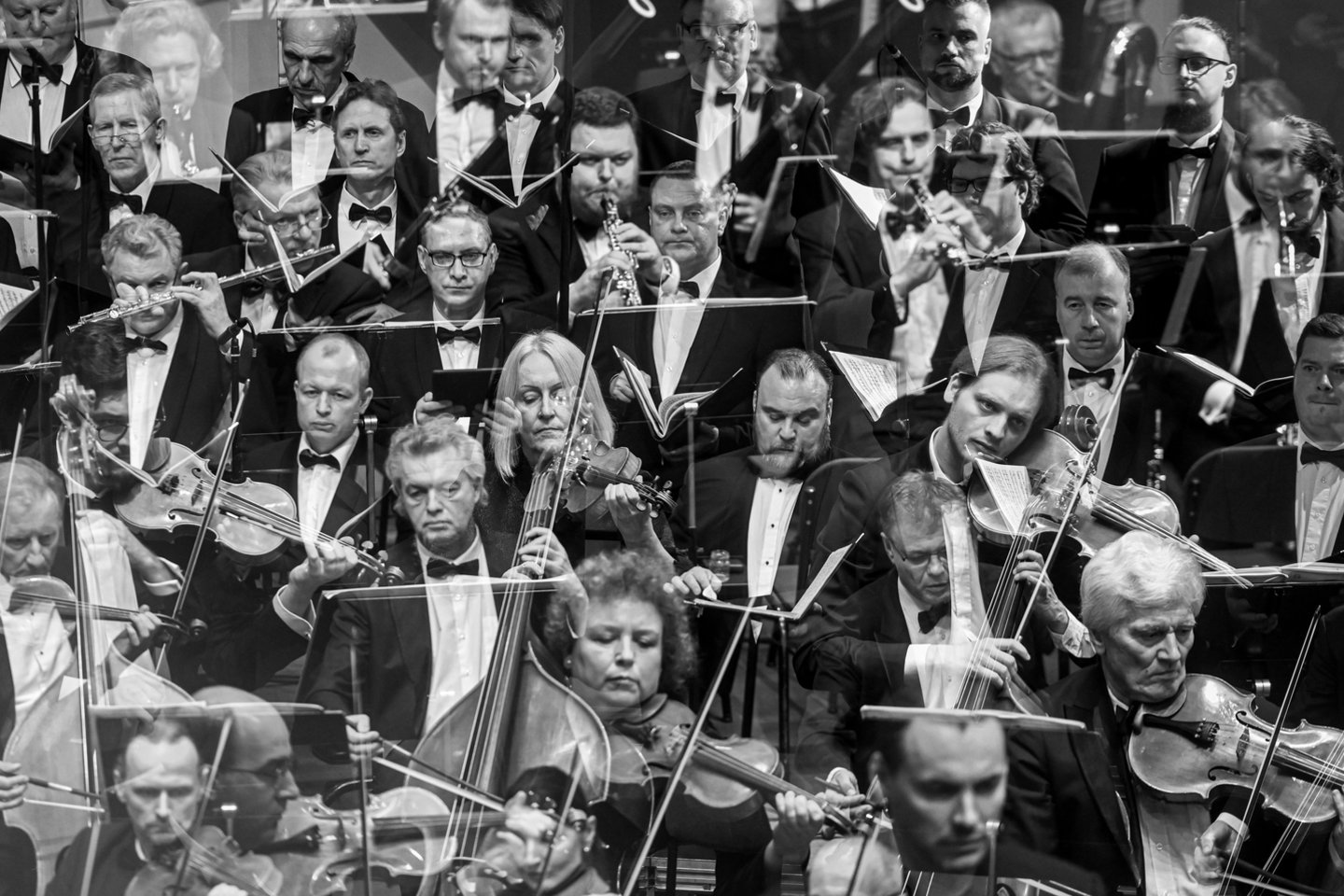 Lietuvos valstybinis simfoninis orkestras.<br>D.Matvejevo nuotr.