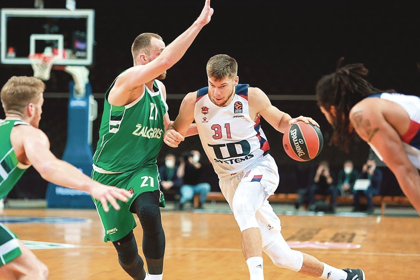 „Baskonia“ sieks grįžti į pergalių kelią.<br>G.Bitvinsko nuotr.