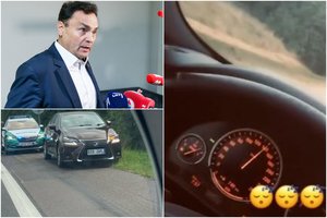 Policija dėl greitkelyje skrajojusio P. Gražulio „Lexus“ pradėjo tyrimą, o Seimo nariui vos po 11 dienų sutriko atmintis