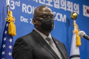 Pentagono vadovas netyčia Rusiją pavadino Sovietų Sąjunga