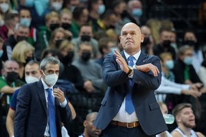 „Žalgiriui“ nusileidęs N. Spahija liejo apmaudą: „Krepšinį reikia žaisti ne taip“