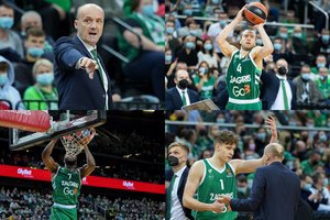 „Baskonia“ užliejusi žaliai-balta banga: vėliavnešį atradęs „Žalgiris“ smogė skirtingais ginklais