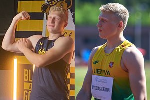 M. Alekna demonstruoja raumenis: naująjį sezoną pasitinka JAV