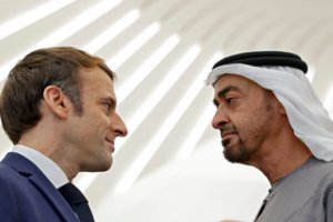 JAE per E. Macrono vizitą užsakė rekordiškai daug prancūziškų naikintuvų