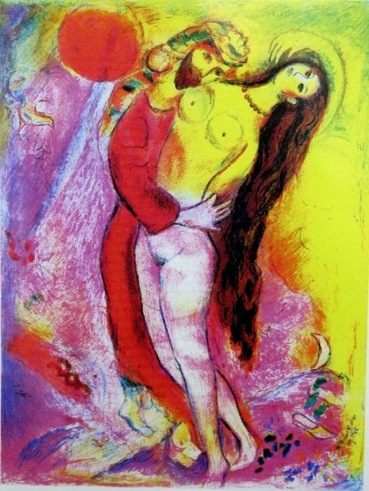M.Chagallo kūrinys.