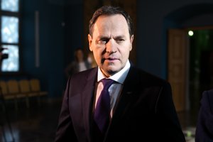 Nacionalistinių partijų susitikime dalyvaujantis V. Tomaševskis: siekiama atsvaros kairei