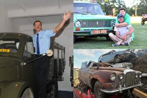 Pamatykite: Šeduvoje senas metalo laužas virsta istoriniais automobiliais