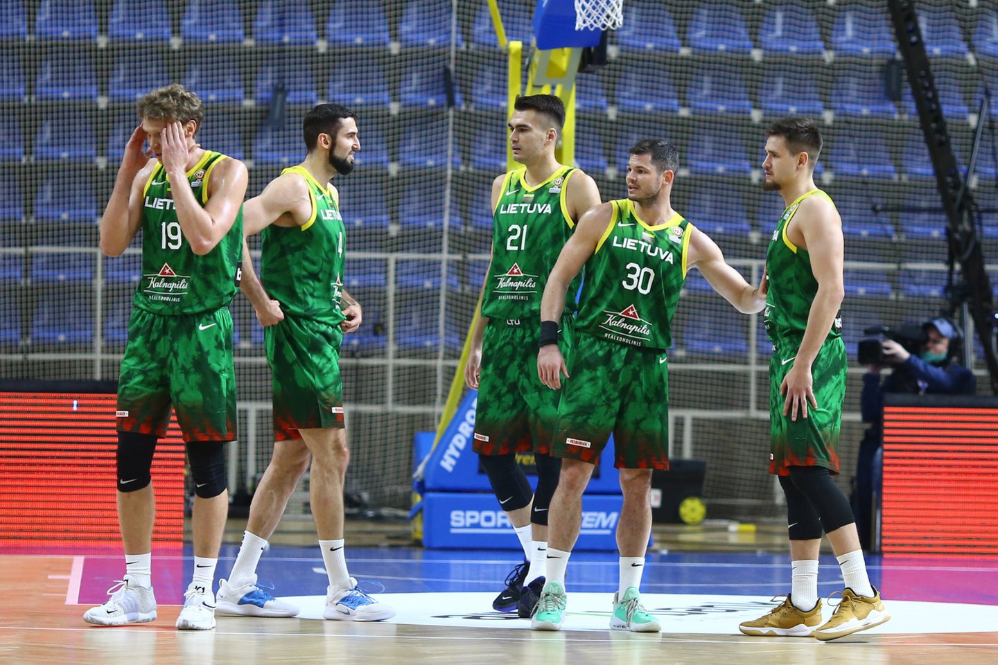 Lietuvos krepšinio rinktinė įveikė Čekiją<br>G.Šiupario nuotr.