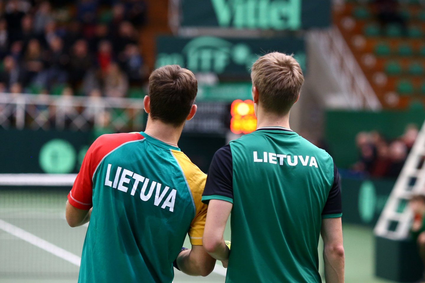 Lietuvos tenisininkai turės kautis su Pakistanu.