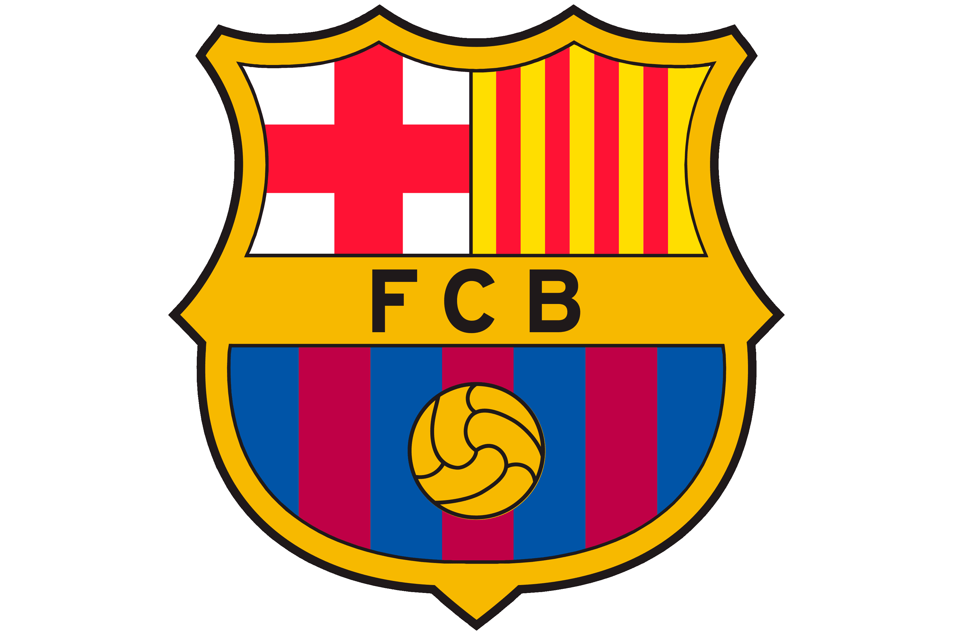  „Barcelona“ klubo oficialus logotipas.