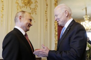 Maskva nesitiki „proveržio“ V. Putino ir J. Bideno pokalbiuose