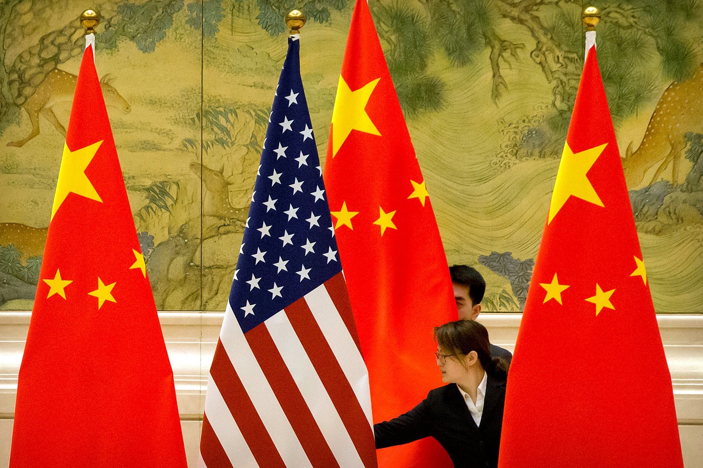 JAV ir Kinija.<br>Reuters/Scanpix nuotr.