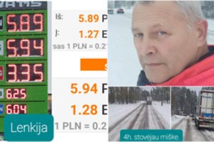Pamatęs degalų kainas pas kaimynus net supyko: „Kaip tai paaiškins mūsų ponai?