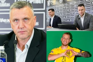LFF vadovai atsikirto dėl V. Ivanausko pykstantiems futbolininkams: „Ne žaidėjai renkasi trenerį, o federacija“