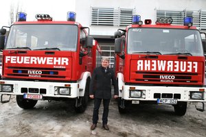 Panevėžio ugniagesiai džiaugiasi parko atsinaujinimu: vairuos 26 ir 27 metų senumo autocisternas