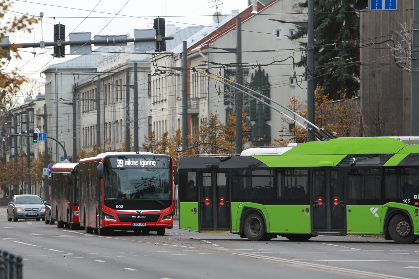 „Kauno autobusų“ įmonėje bręsta pokyčiai. <br>G.Bitvinsko nuotr.