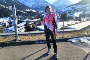 Olimpietė Kazimiera Strolienė į slidžių trasą paviliojo abu savo sūnus