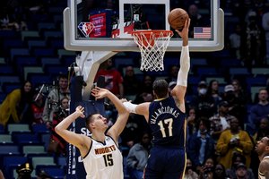 J. Valančiūnas išplėšė pratęsimą, tačiau N. Jokičiaus nesulaikiusi „Pelicans“ kapituliavo namuose