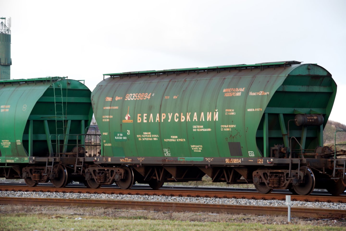 2018 metų pavasarį pasirašyta „Lietuvos geležinkelių“ ir „Belaruskalij“ sutartis galioja iki 2023 metų pabaigos.<br>V.Ščiavinsko nuotr.