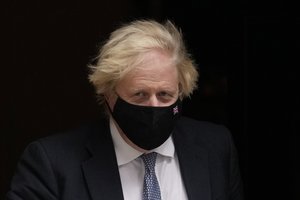 Jungtinės Karalystės ministrą pirmininką B. Johnsoną įtraukė skandalas dėl Kalėdų vakarėlio