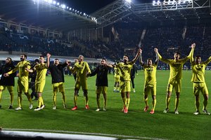 „Villarreal“ klubas paskutiniuoju traukiniu įšoko į Čempionų lygos atkrintamuosius mačus