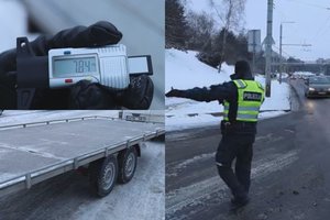 Per specialų reidą pareigūnai Vilniuje patikrino 150 automobilių: rezultatai nustebino