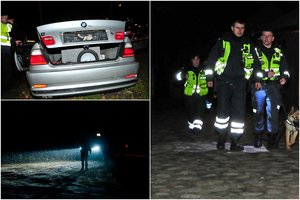 Brutalus apiplėšimas Jonavoje pasėjo mįslių: BMW rastas, o pagrobėjai dingo kaip į vandenį