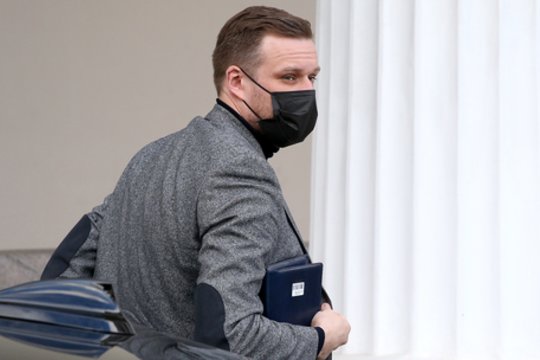 G. Landsbergis raštu kreipėsi į premjerę: prašo atleisti iš užsienio reikalų ministro pareigų