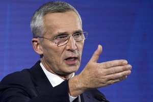 NATO vadovas atmeta Rusijos reikalavimą atšaukti kvietimą Ukrainai įstoti į bloką