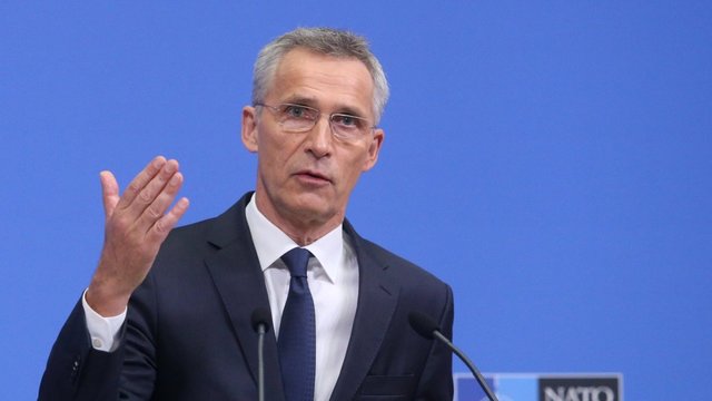 Atmestas reikalavimas atšaukti kvietimus Ukrainai ir Gruzijai stoti į NATO: „Netoleruosime Rusijos ketinimų“