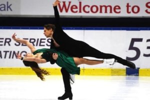 Lietuvos šokėjų ant ledo pora Kroatijoje iškovojo sidabro medalius