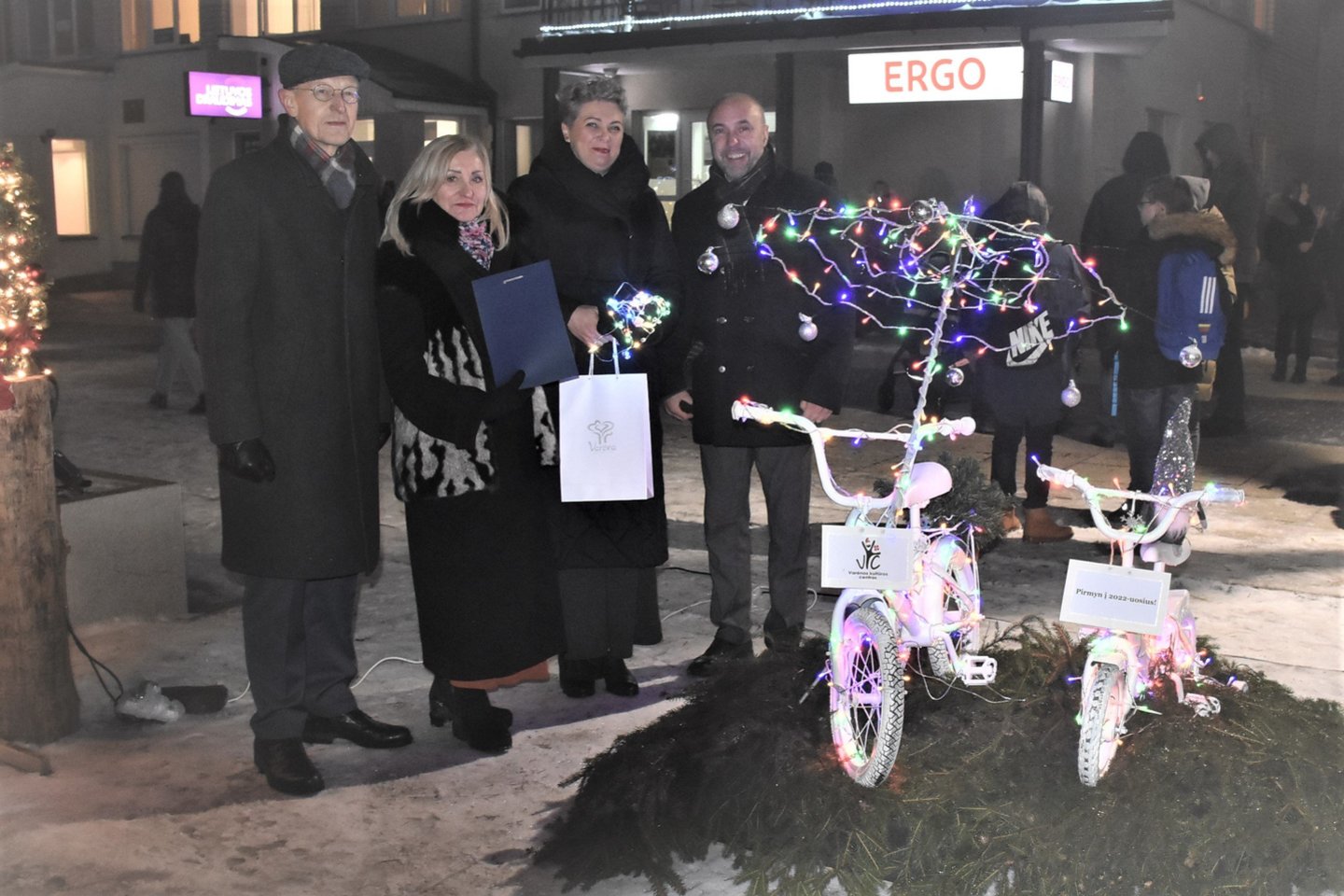  Varėnos Kalėdų eglės įžiebimo šventė.<br>Varėnos rajono savivaldybės nuotr.